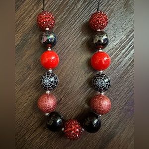 Girls Spider man Bubble necklace